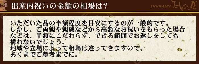 出産祝い金額相場